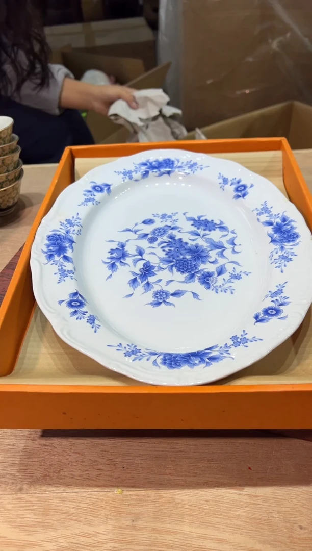 688 纳努米 大号青花长盘