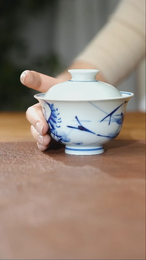 盖碗鲨****o写意盖碗120cc