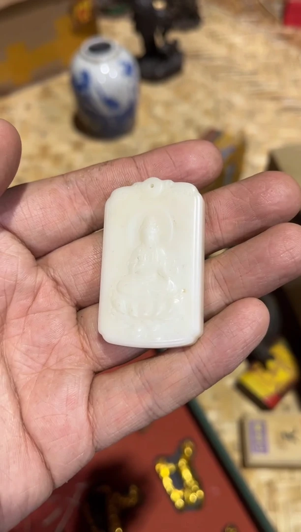 和田玉未镶嵌颈饰硕哥精品专属链接153