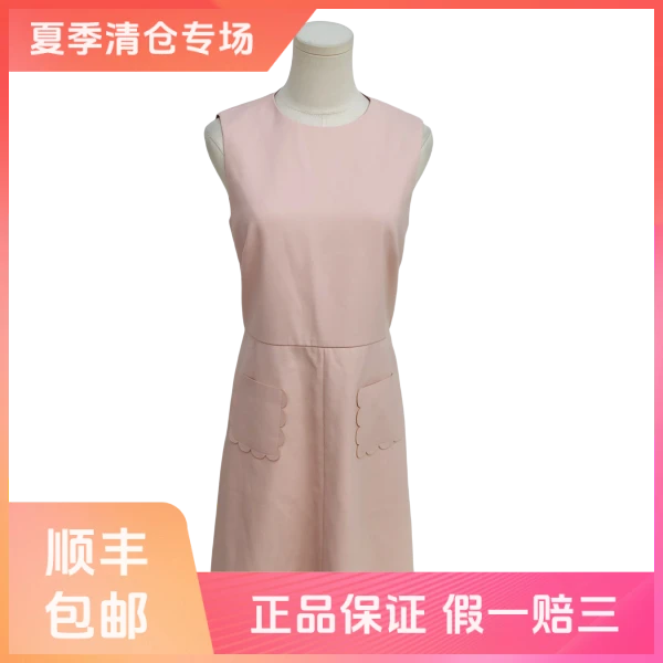 妃鱼/Red—Valentino/聚酯纤维/连衣裙/95新/球八10