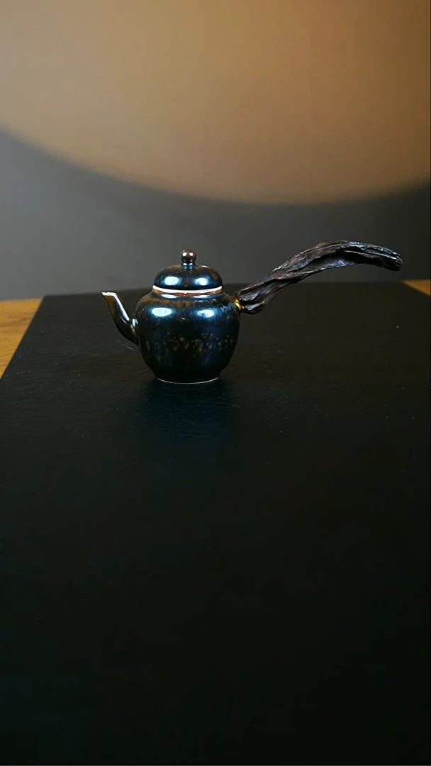 景德镇纯手工柴烧小壶