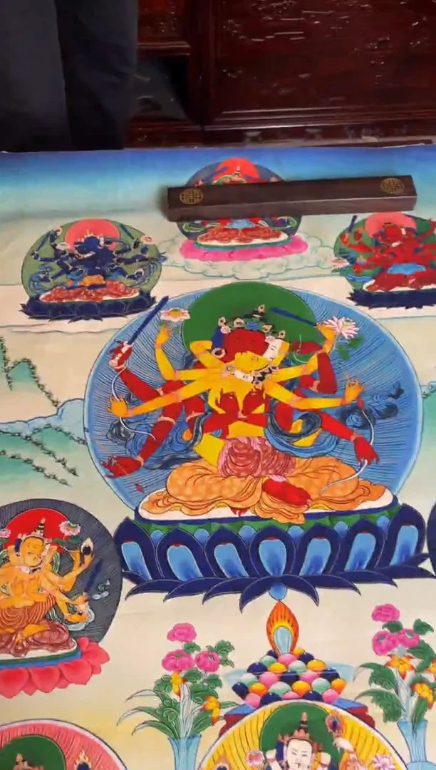 卷轴画手绘唐卡104