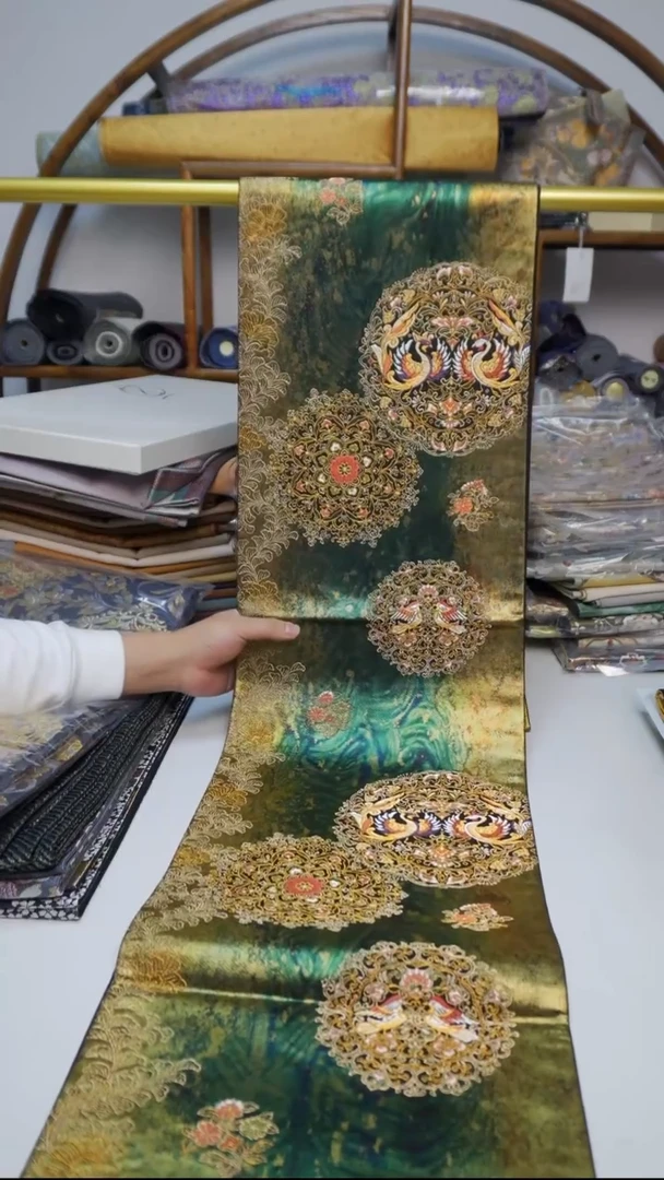 织绣27 宝相花宝相花