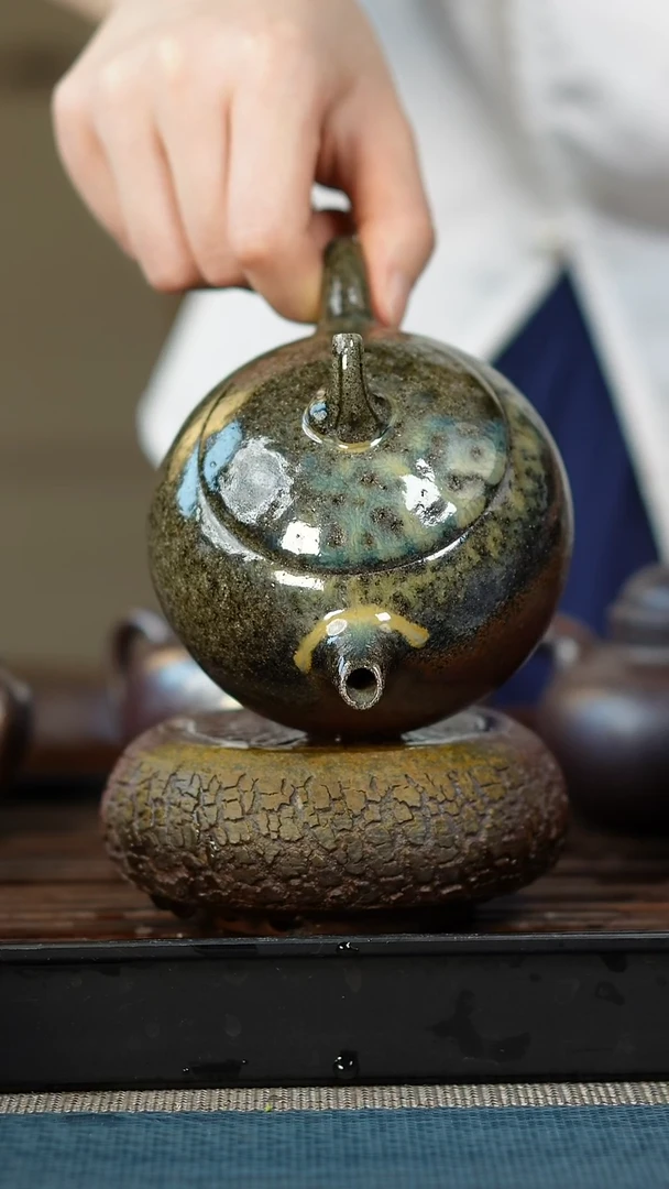 茶壶紫砂柴烧紫砂南瓜西施