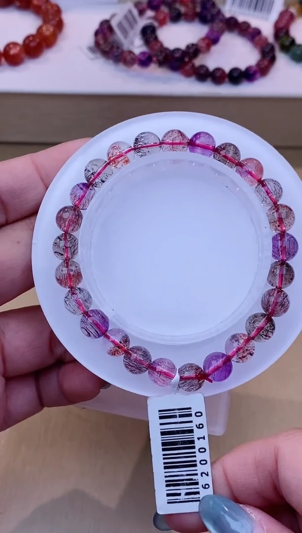 未镶嵌手串水晶仙女超七单圈7m+