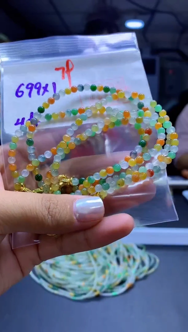 未镶嵌定制翡翠手串#699元一个多样性拍一发一毛货需抛光