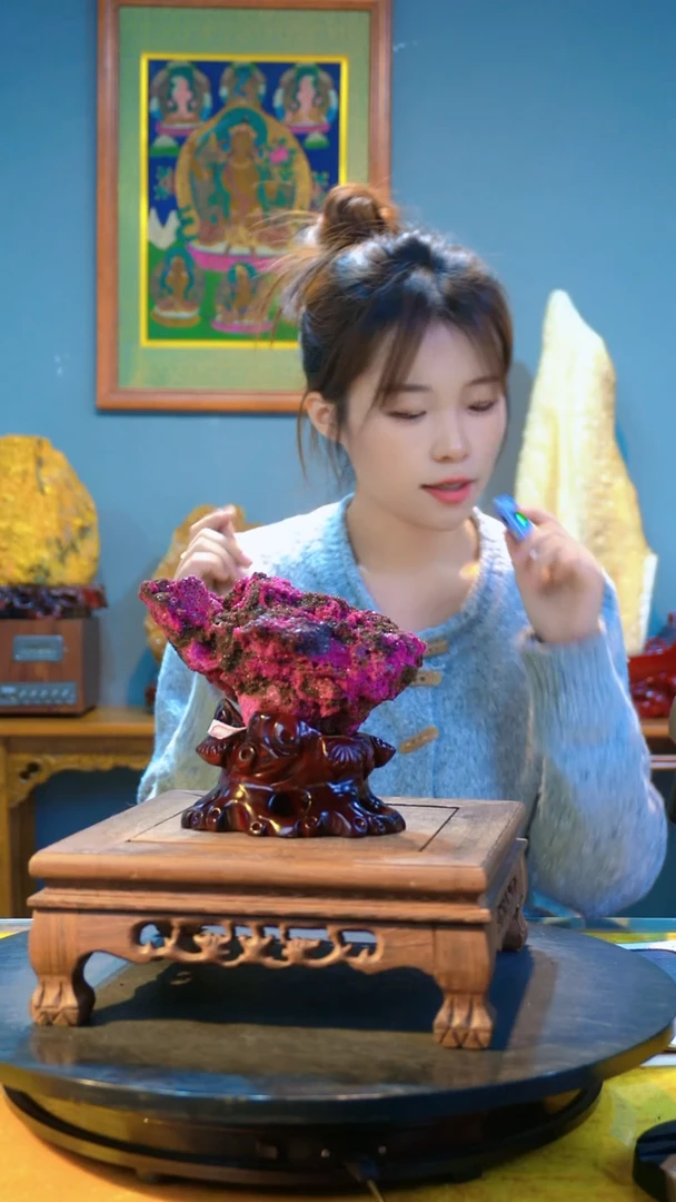 石材精品矿物晶体摆件