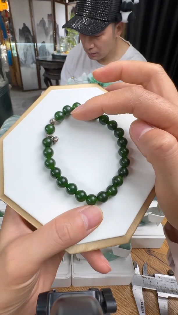 未镶嵌手链翡翠手串