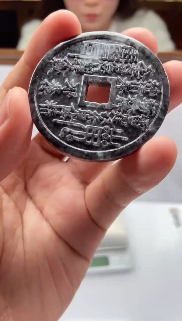 【闪购商品】翡翠未镶嵌颈饰天然翡翠A货拍一发一