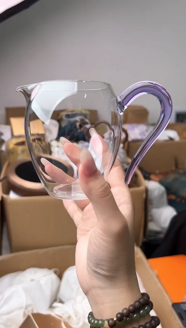 禾墨清雅茶海浅紫色