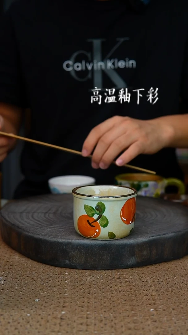 釉下彩3手工高温陶瓷