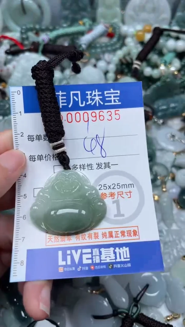 【闪购商品】翡翠颈饰未镶嵌00..9635