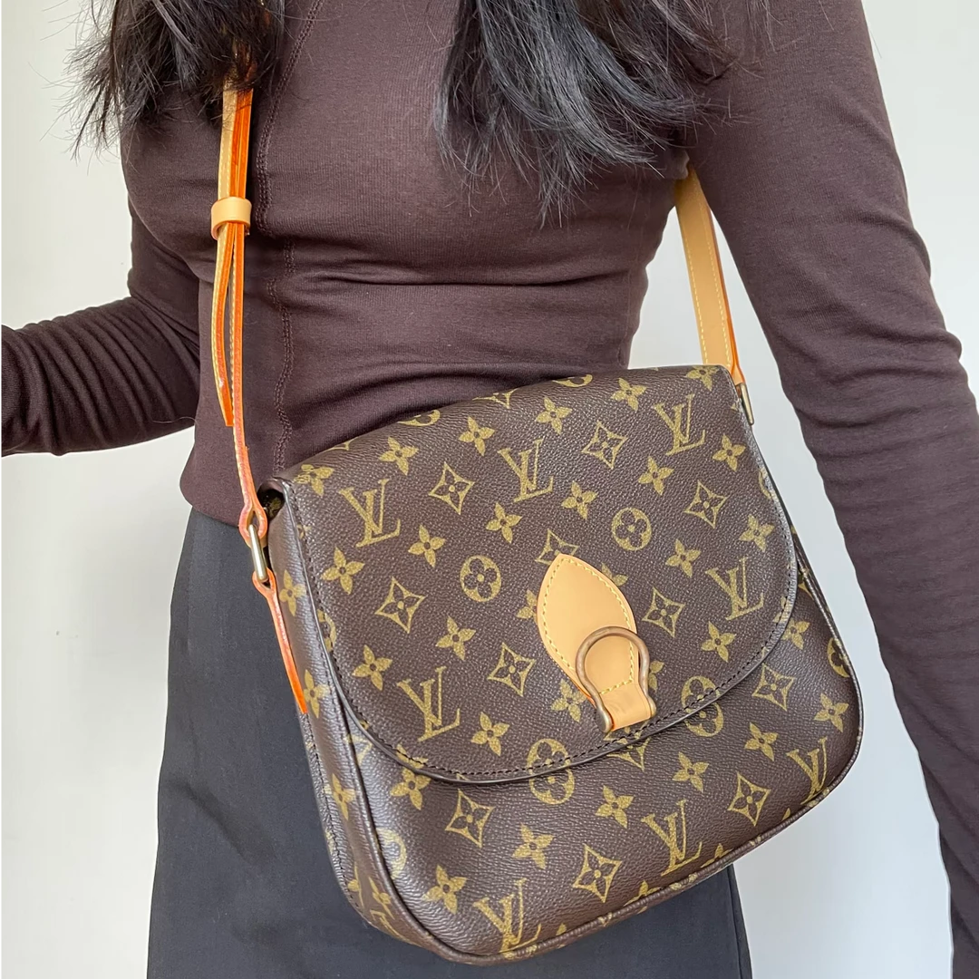 修复品LouisVuitton/路易威登大号老花马蹄包/KH1119503/9503
