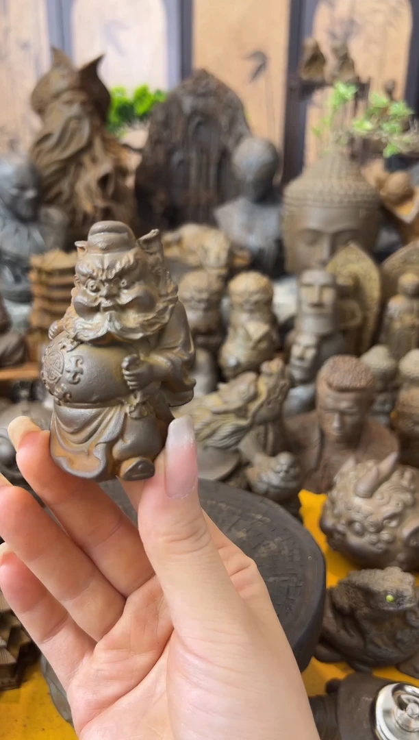 铁国潮家居创意摆件-钟馗