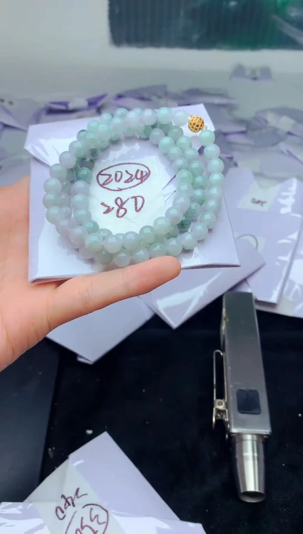 未镶嵌手串翡翠天然A货缅甸翡翠