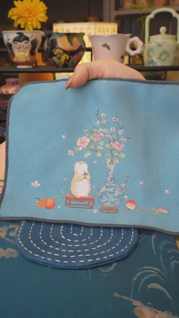 【闪购商品】直播间福利  猫咪茶巾