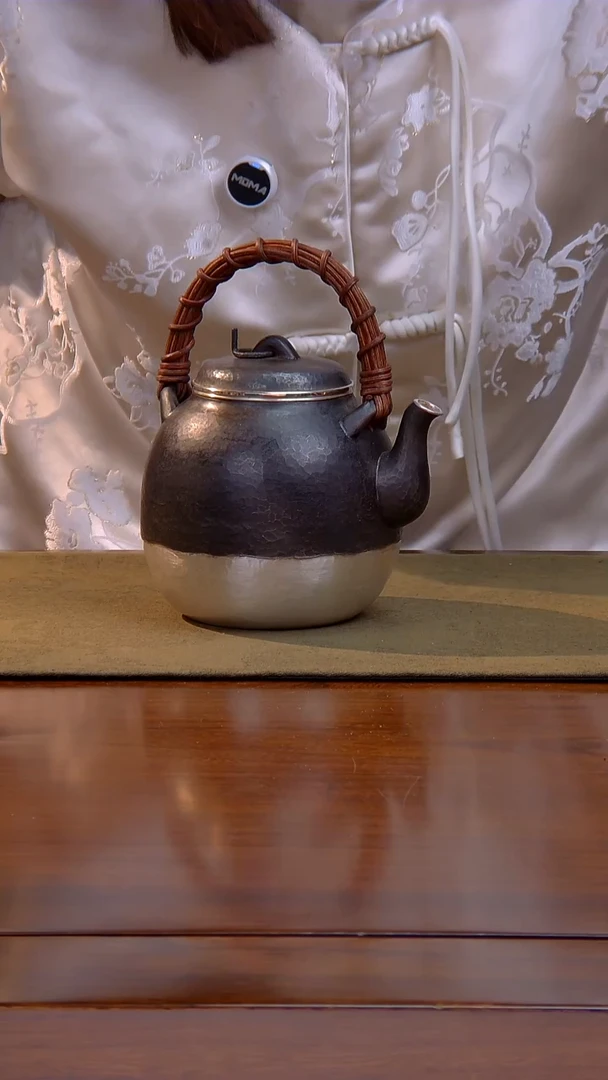 大千手作 铁包银 足银 烧水壶