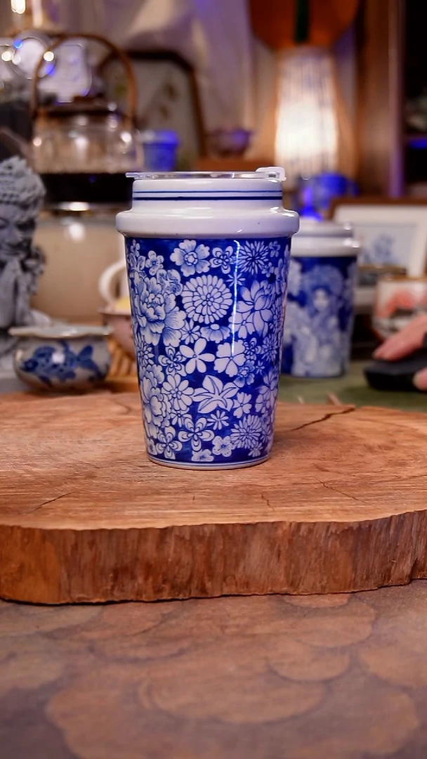 杯子陶万花手工手绘手工手绘