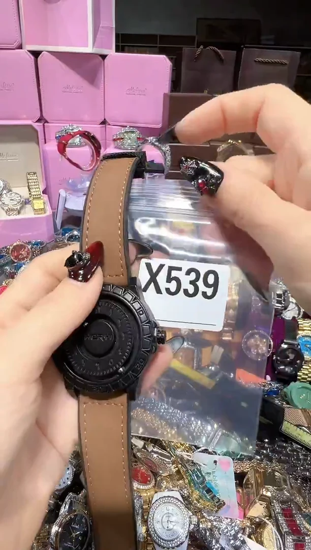 石英机芯不锈钢不锈钢直播定闪专用