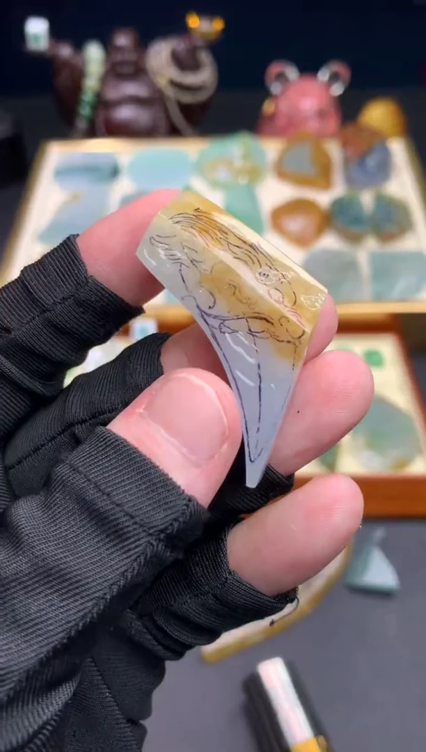 未镶嵌定制翡翠天然翡翠裸石（包工）