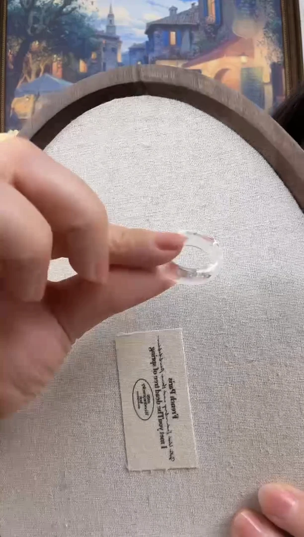 未镶嵌戒指水晶纯天然水晶戒指
