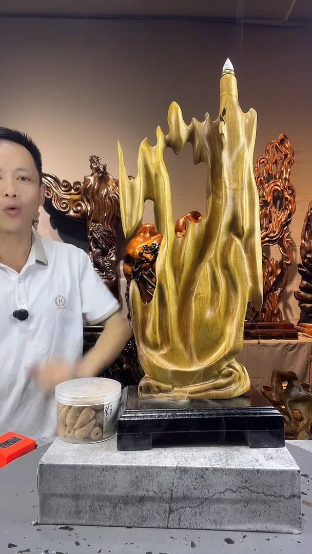 金丝楠@**北小叶桢楠随行摆件9