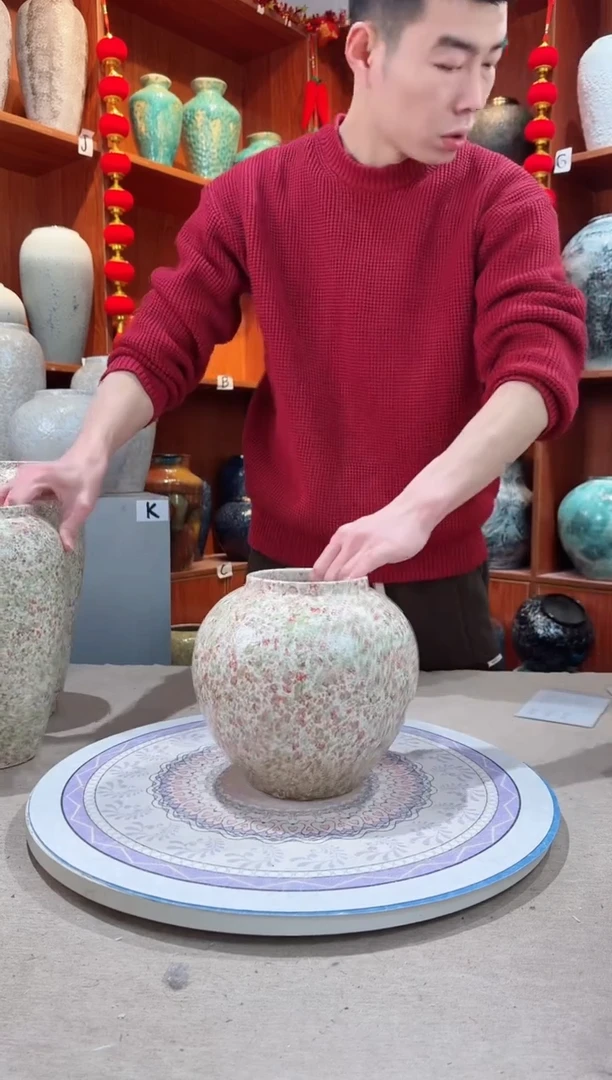 【闪购商品】瓶陶瓷花瓶 无花 绿野仙踪小号