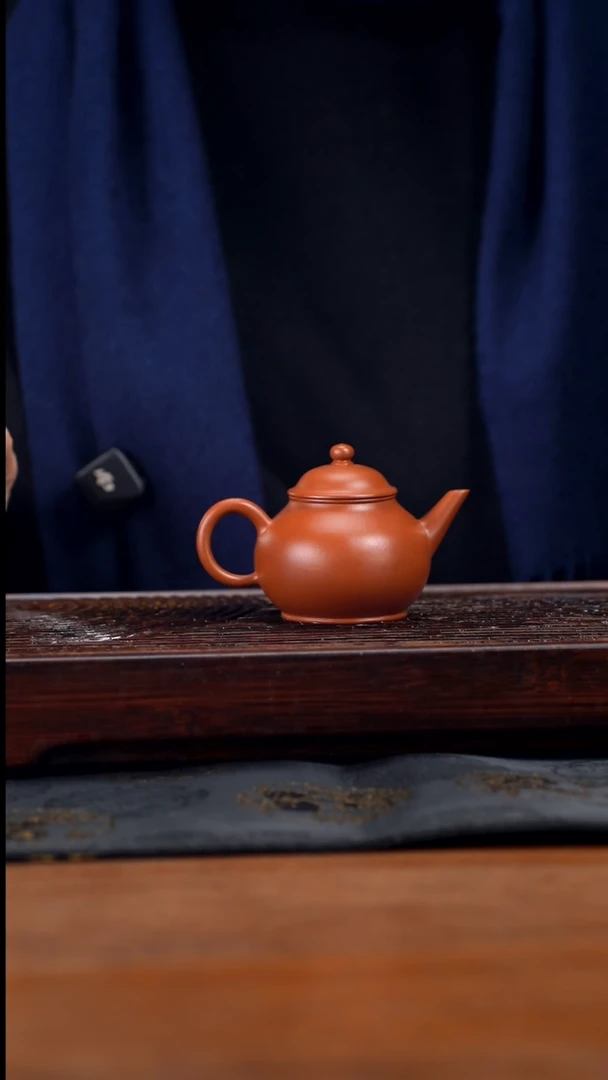 【闪购商品】紫砂茶壶黄龙山原矿朱泥水平巴乐38