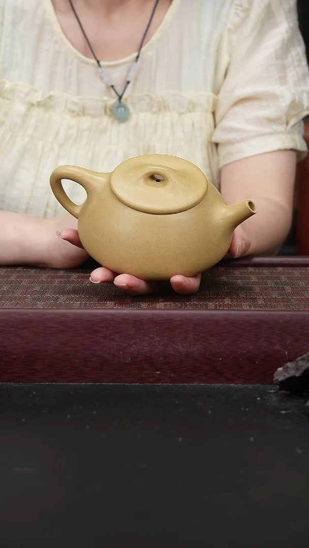 茶壶紫砂本绿大景舟石瓢