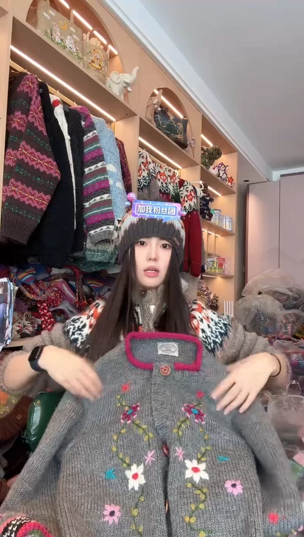 羊毛回***.毛衣开衫l码新款