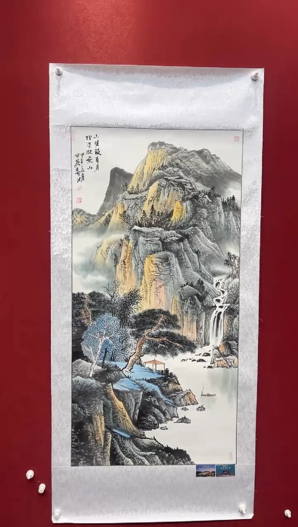国画老师创作作品
