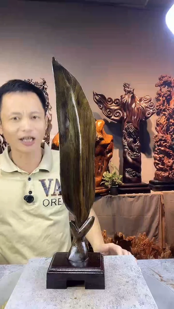 金丝楠新*小叶桢楠随行摆件7