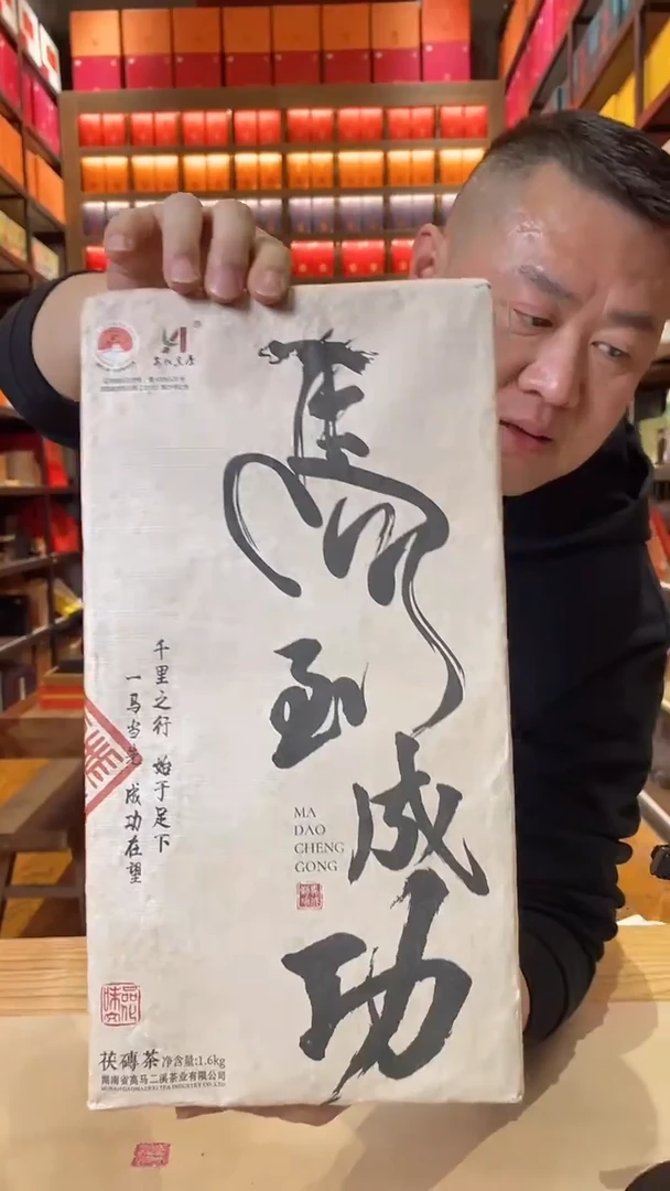 【闪购商品】高马二溪 马到成功茯砖茶