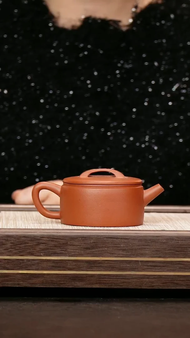 茶壶紫砂小煤窑朱泥 汉瓦 王红英 小号
