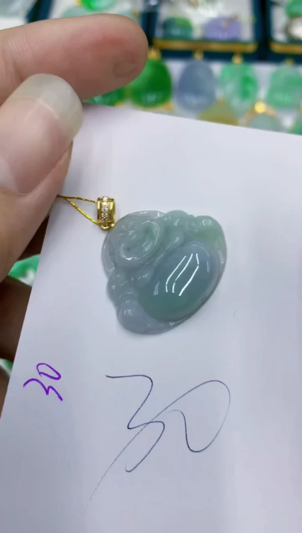 翡翠未镶嵌颈饰1111111111