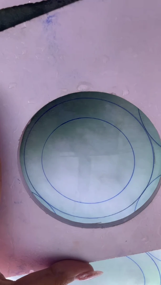 未镶嵌手镯定制翡翠飞*扬正圈AJC2ZDZS