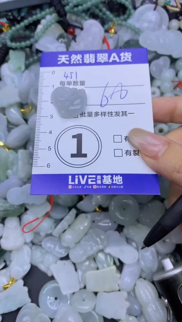 颈饰未镶嵌翡翠天然翡翠A货批量多样性发一件