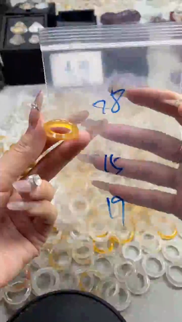 未镶嵌戒指玛瑙/玉髓78