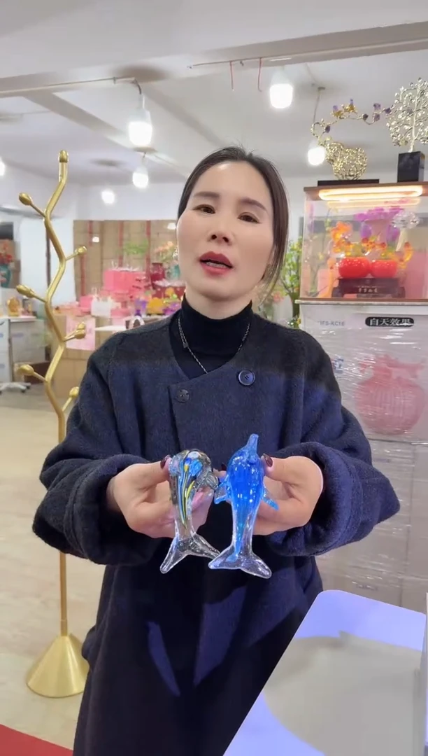 【闪购商品】玻璃洛芙花瓶花器-25早