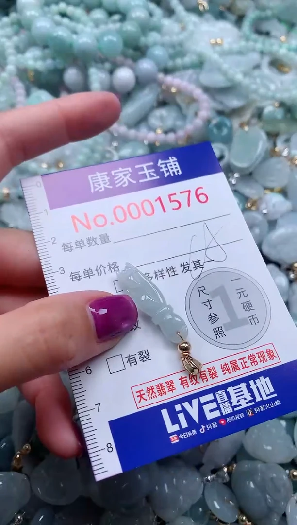 颈饰未镶嵌翡翠1576