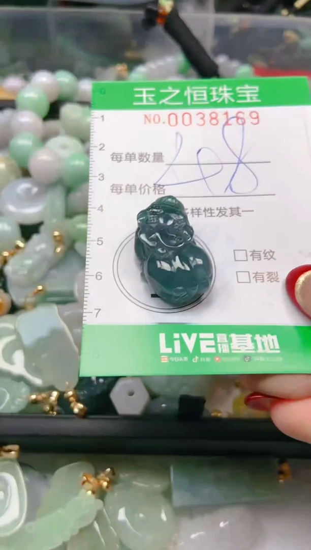 【闪购商品】翡翠颈饰未镶嵌闪购0038169