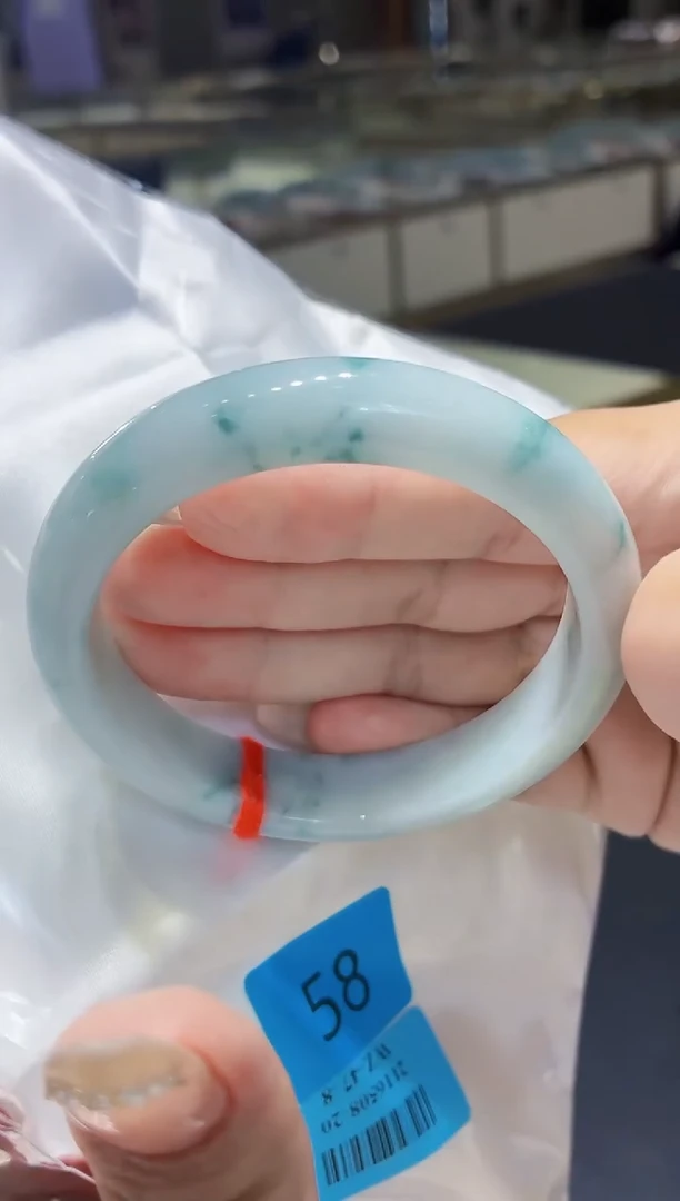 未镶嵌手镯翡翠翡翠手镯58