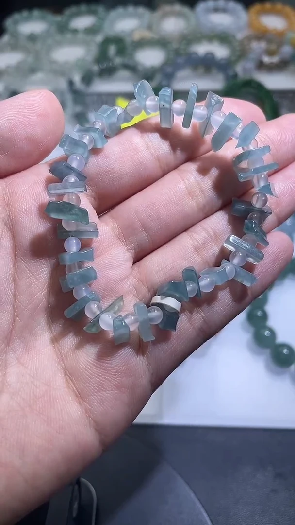 未镶嵌手链翡翠天然缅甸翡翠a货 手链