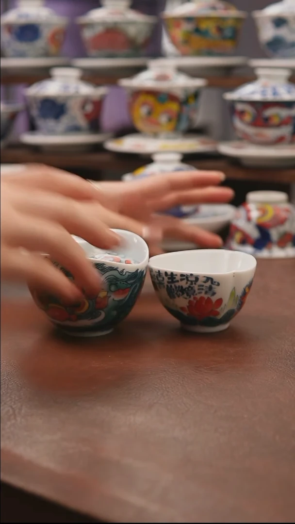 昨明 （福利价格）醒狮手抓壶+三方杯