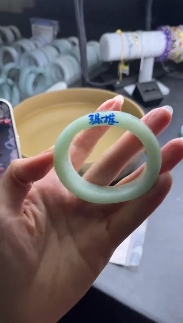 未镶嵌手镯定制翡翠翡翠手镯单样发一件