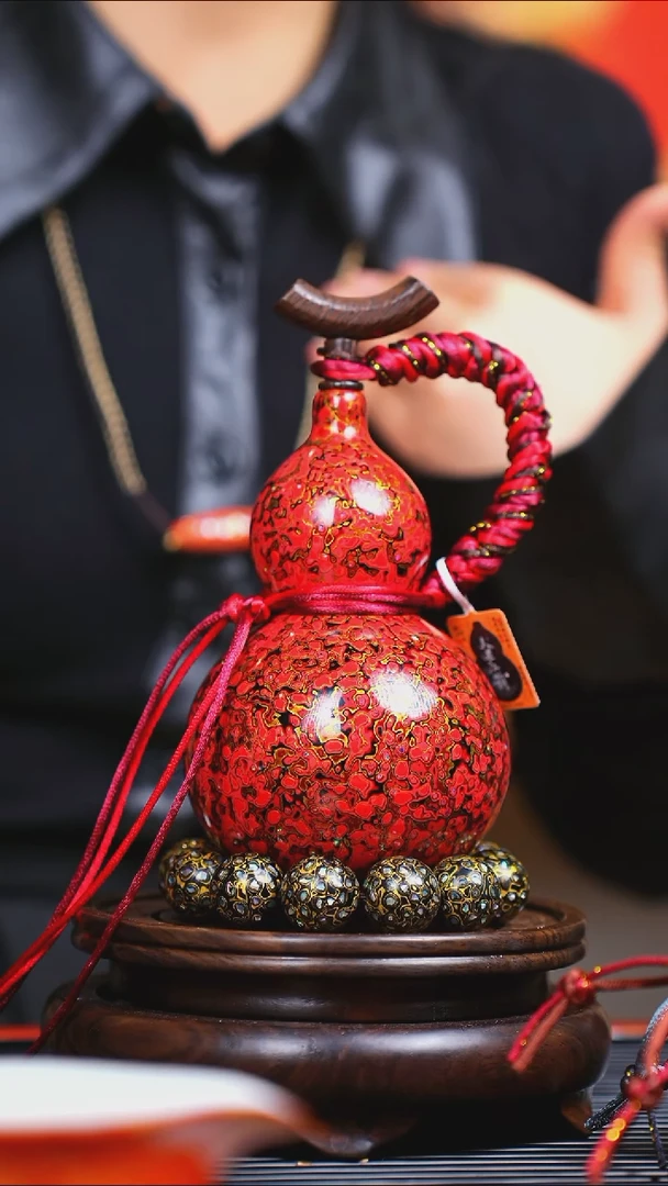 【闪购商品】JT016过年礼臻选大漆酒葫芦