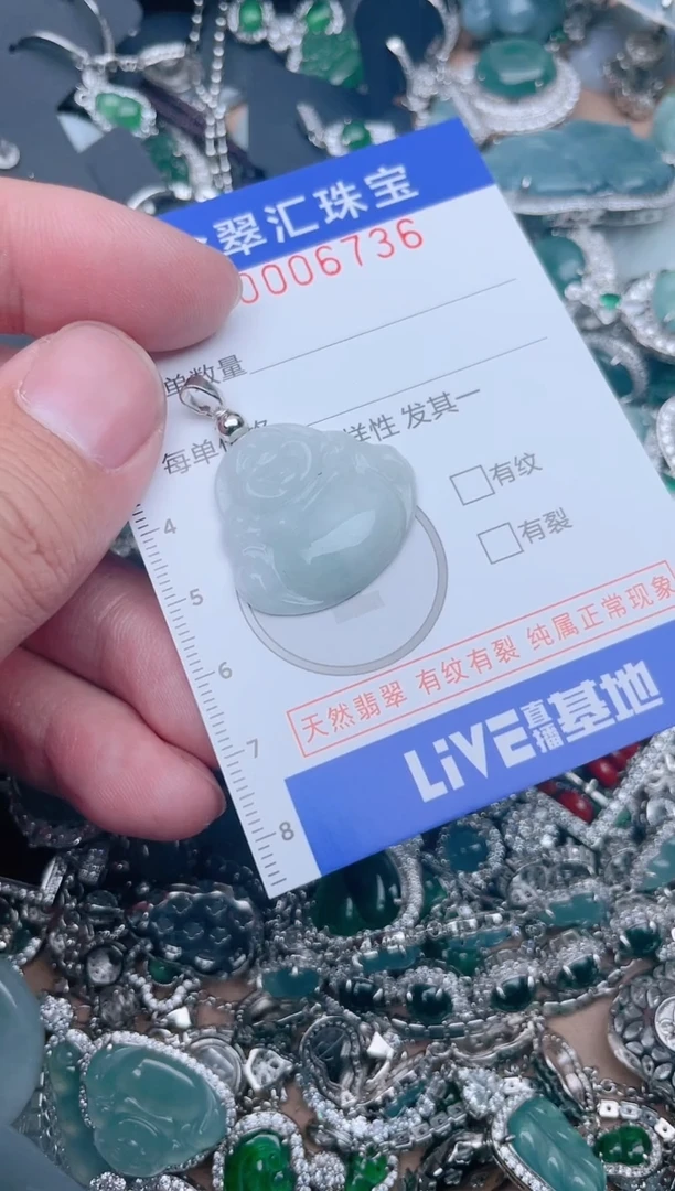 【闪购商品】翡翠颈饰未镶嵌6736.....
