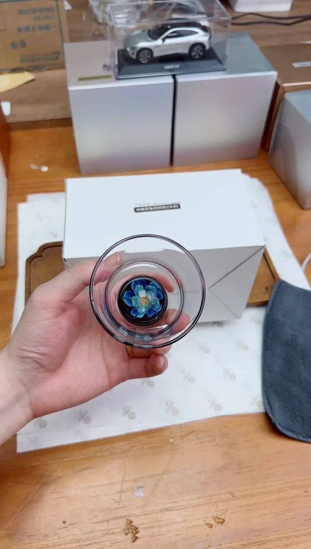 哈***牛禾器金标花语青杯
