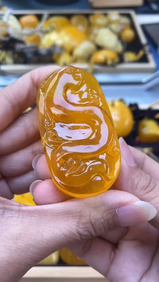未镶嵌琥珀裸石天然琥珀蜜蜡