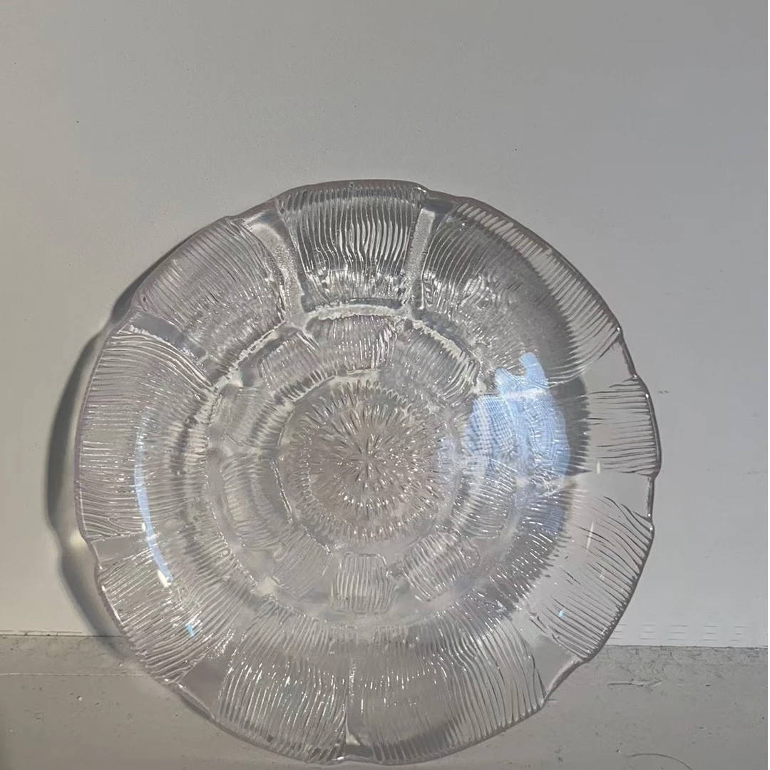 墨己-玻璃-花纹壶承